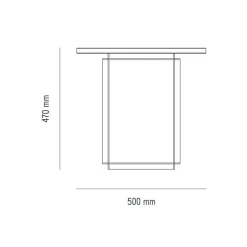 Florence Beistelltisch Ø50cm