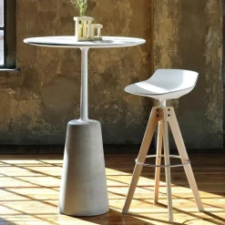 Flow Barhocker Gestell Eiche 78cm