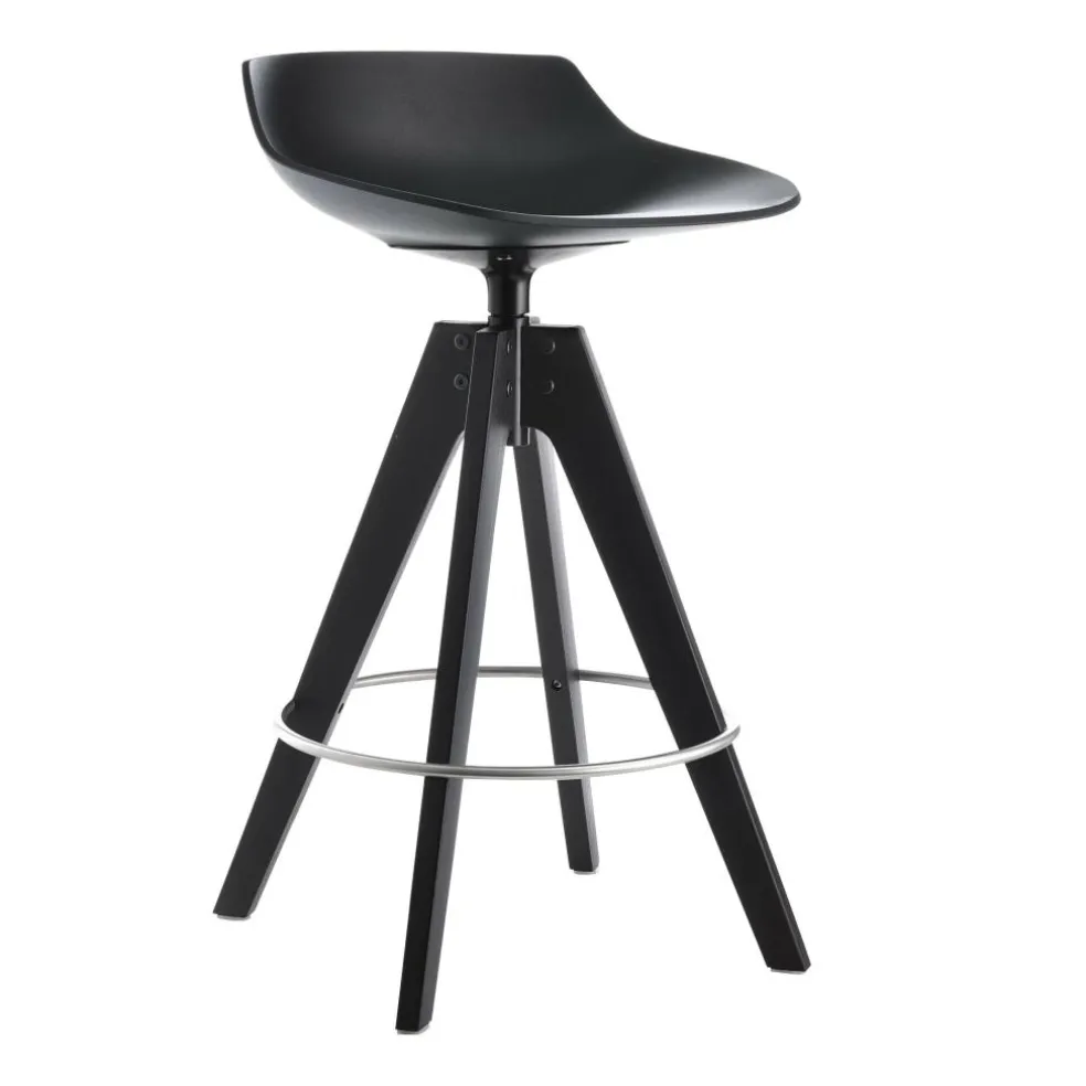 Flow Barhocker Gestell Eiche 65cm