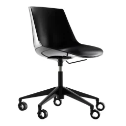 Flow Bürostuhl mit Sternfuß & Rollen