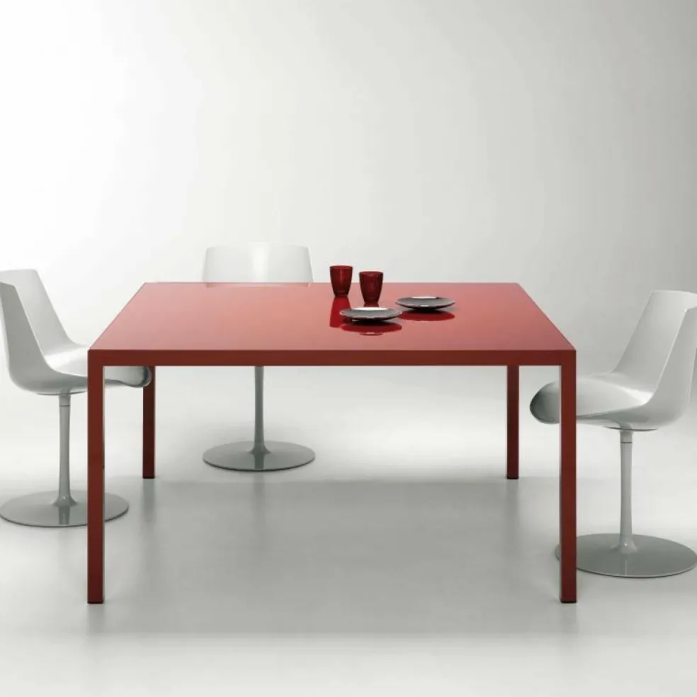 Flow Drehstuhl gepolstert mit Tellerfuß