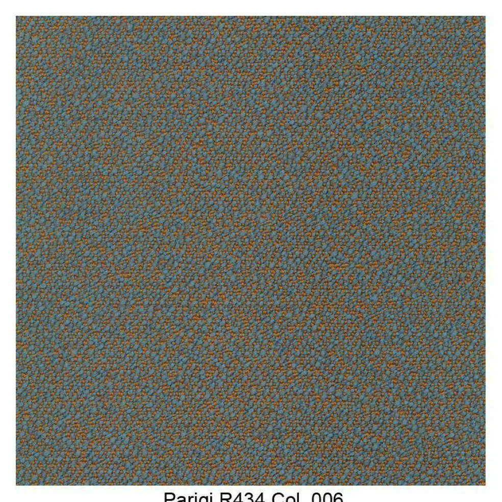 Flow Drehstuhl gepolstert mit Tellerfuß