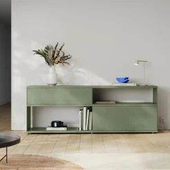 Flow Q Sideboard mit Schubkasten und Klapptür 200x71x40cm