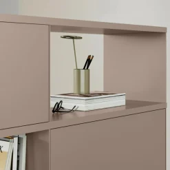 Flow Q Sideboard/Standregal mit 3 Klapptüren 160x124x40cm