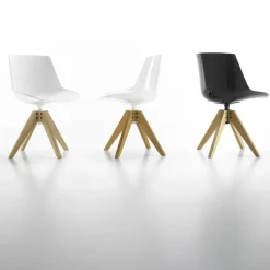 Flow Stuhl Füße VN in Eiche