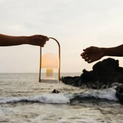 FollowMe LED Outdoor Tischleuchte mit Akku 4er Set