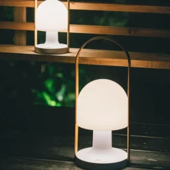 FollowMe LED Outdoor Tischleuchte mit Akku 4er Set