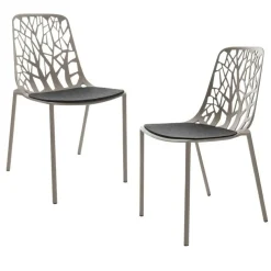 Forest Gartenstuhl 2er-Set inkl. Auflagen