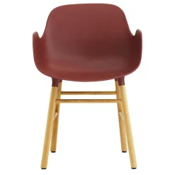 Form Armlehnstuhl Gestell Eiche