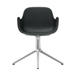 Form Drehstuhl mit Armlehnen 4L Alu