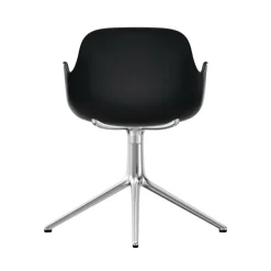 Form Drehstuhl mit Armlehnen 4L Alu