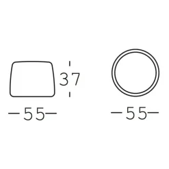 freistil 173 Teddy Edition Pouf