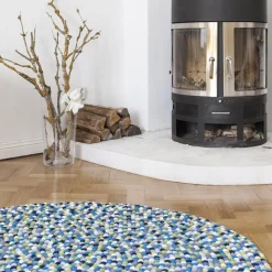 Fritz Filzkugelteppich