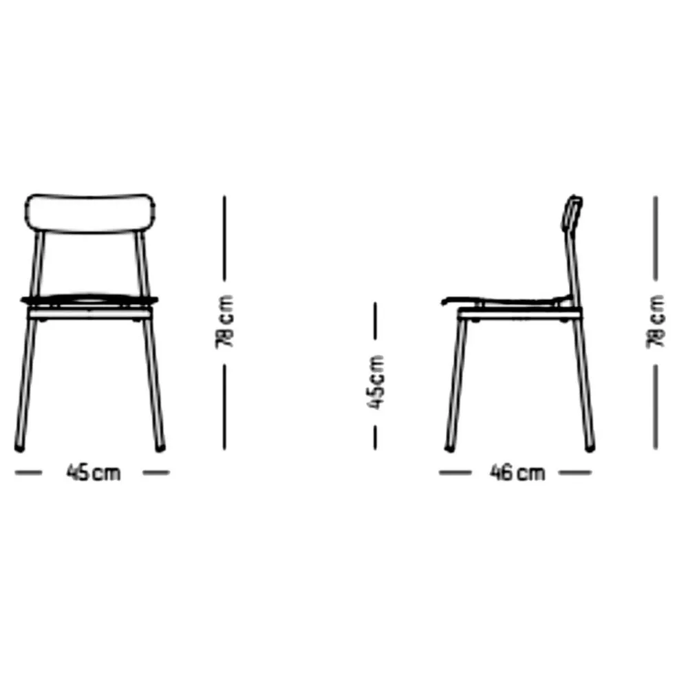 Fromme Outdoor Stuhl