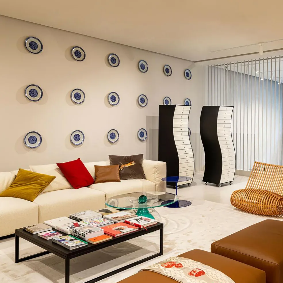 Fronzoni '64 Beistelltisch 100x100x30,5cm