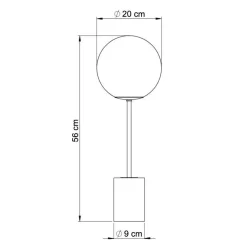 Full Moon Tischleuchte