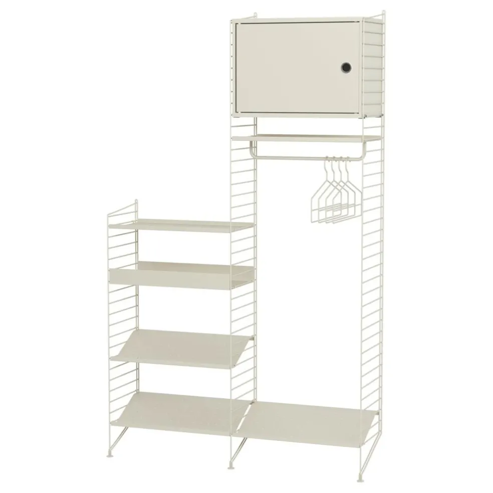 Garderobenkombination mit Schrankelement 120x200x30cm