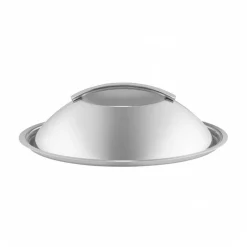 Gewölbter Edelstahldeckel Ø24cm