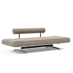 Ghia Schlafsofa Cord Beine Stahl verchromt 210x93cm