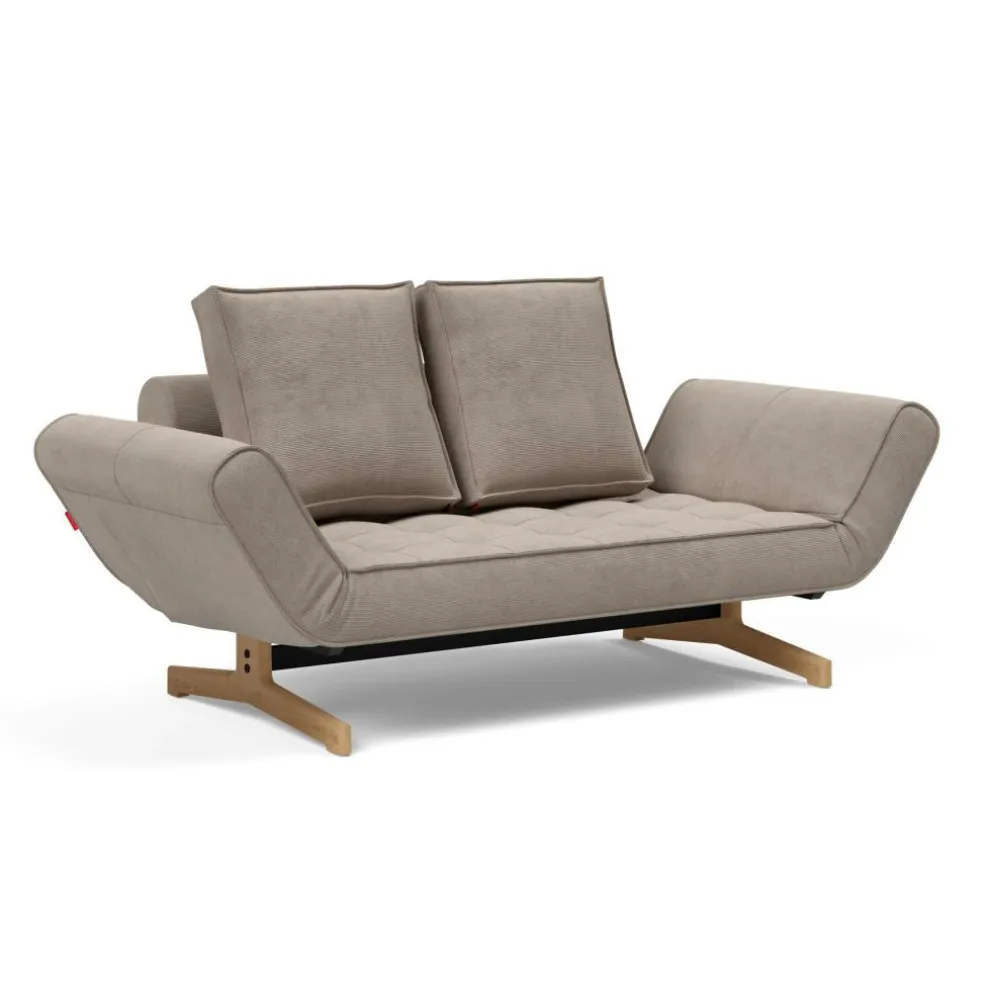 Ghia Wood Schlafsofa Cord 210x93cm