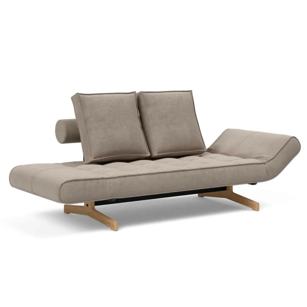 Ghia Wood Schlafsofa Cord 210x93cm