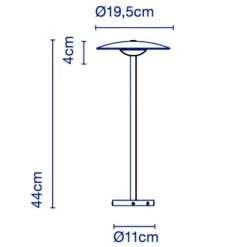 Ginger B 20/44 LED Pollerleuchte