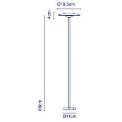 Ginger B 20/86 LED Pollerleuchte