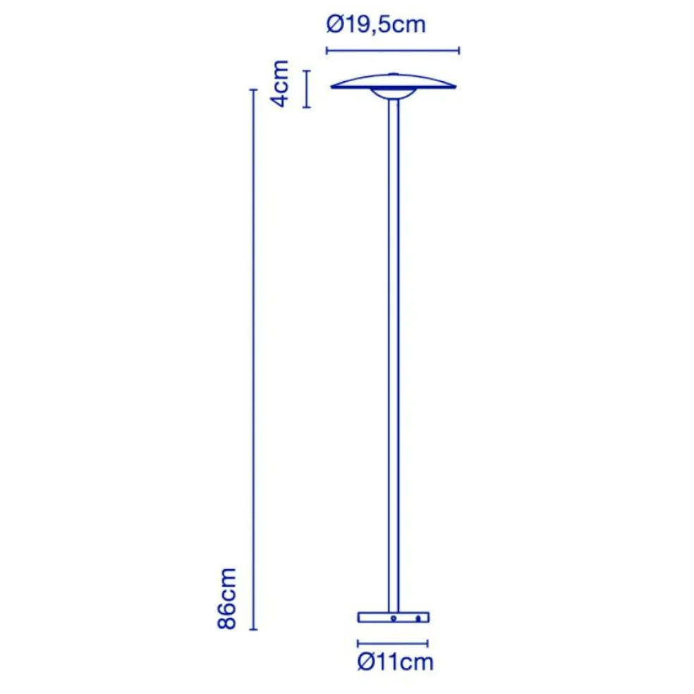 Ginger B 20/86 LED Pollerleuchte