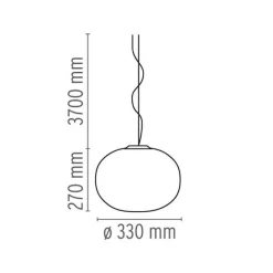 Glo Ball S1 Pendelleuchte