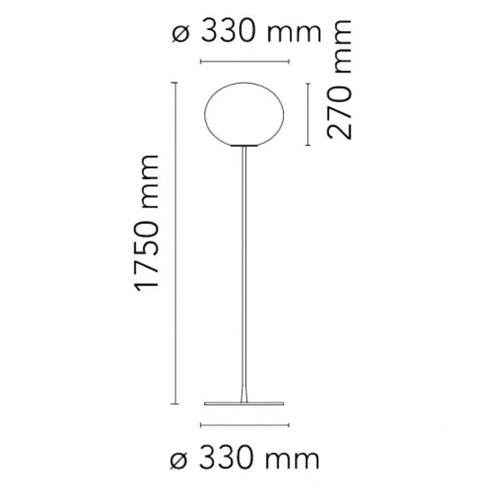 Glo-Ball F2 Stehleuchte