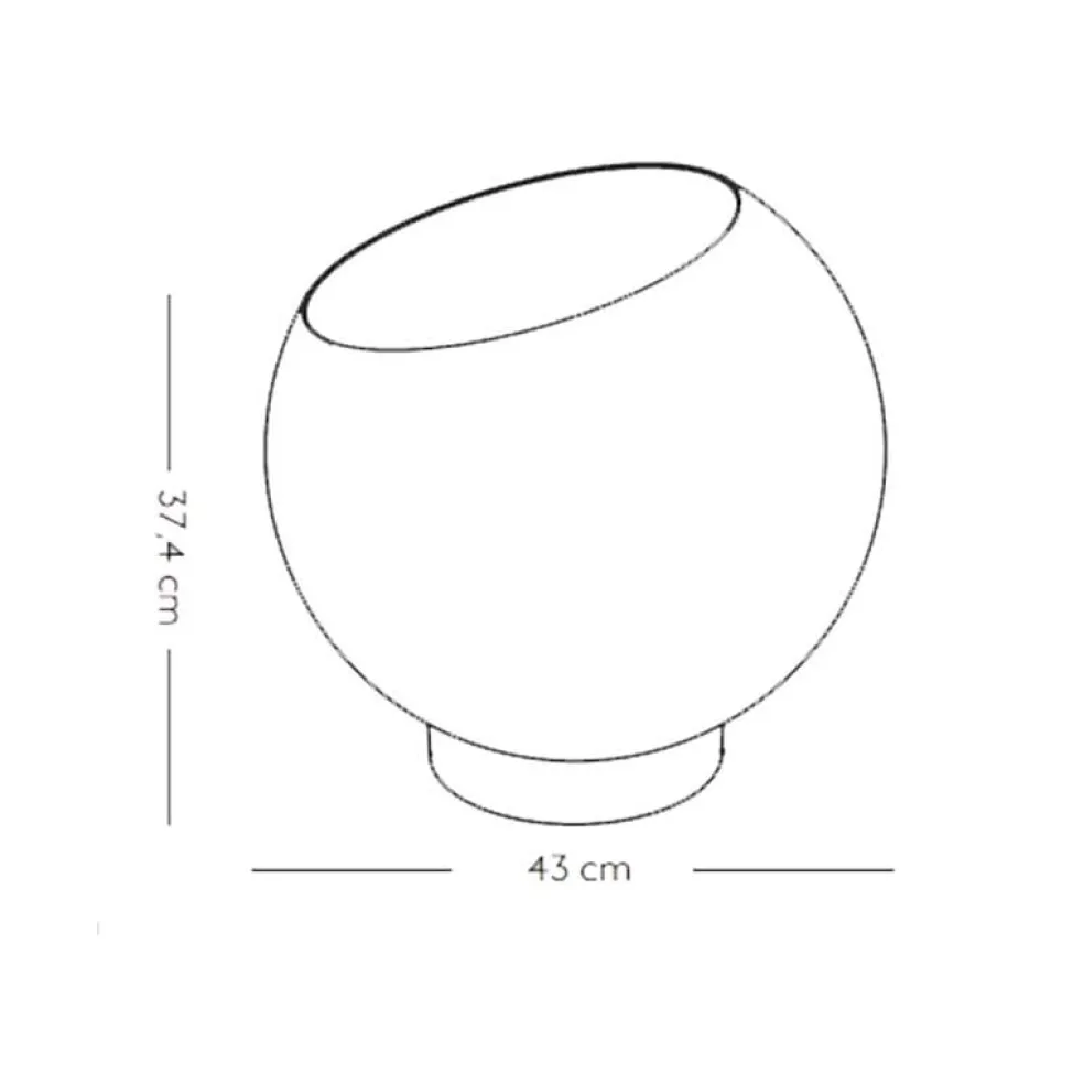 Globe Blumentopf Ø 43cm