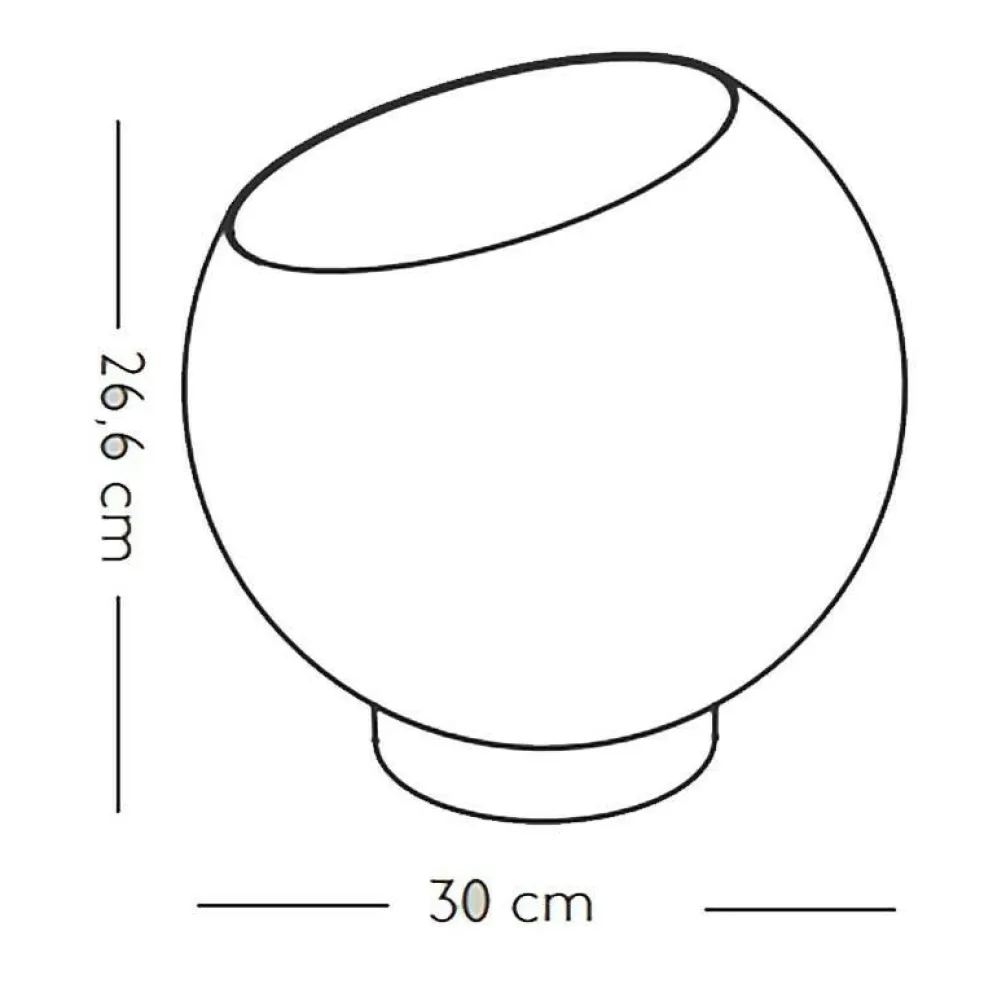 Globe Blumentopf Ø 30cm