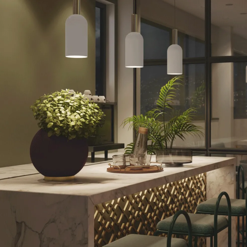 Globe Blumentopf Messing Ø 21cm