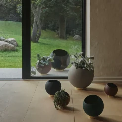 Globe Blumentopf Messing Ø 30cm