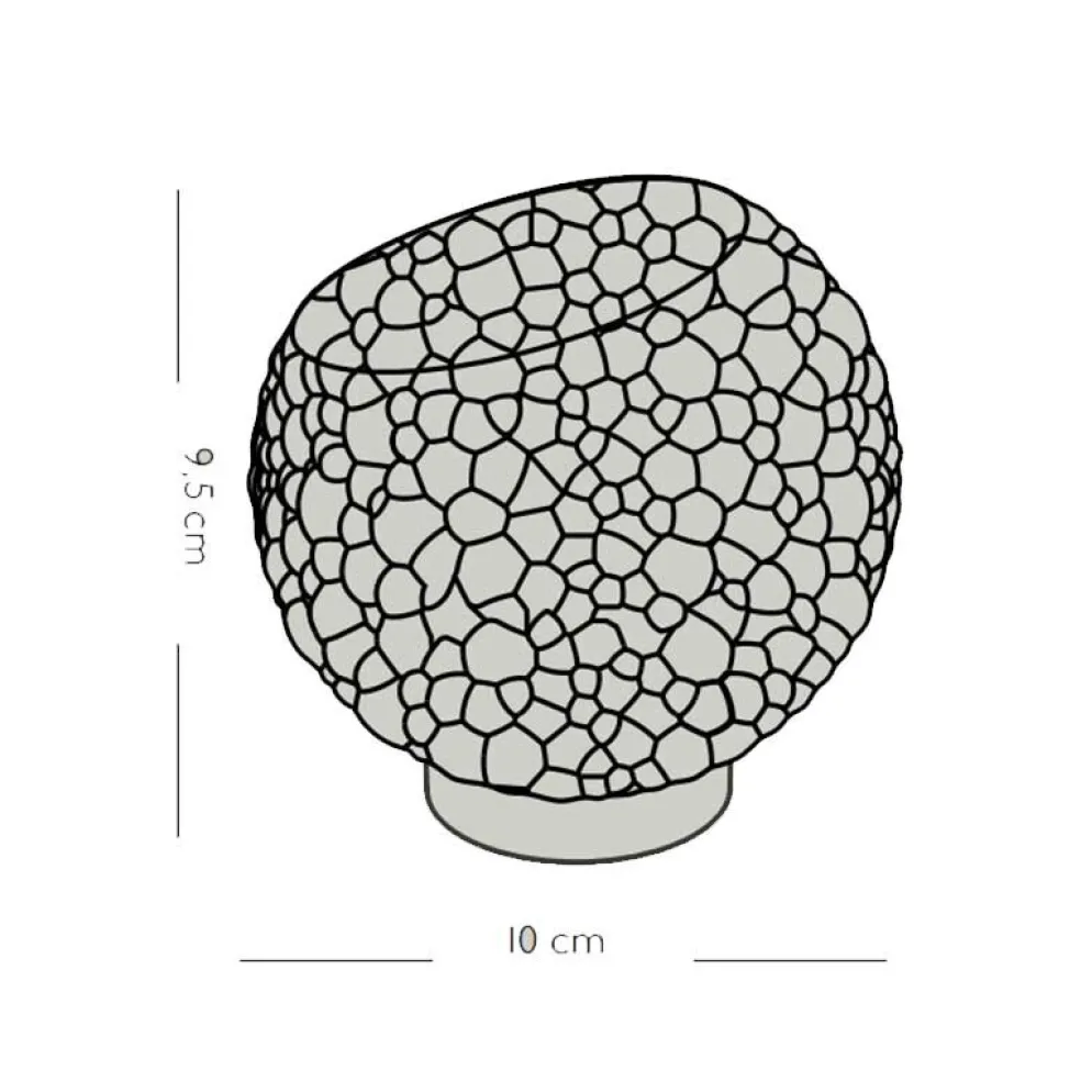 Globe Bubbles Teelichthalter Ø 10cm