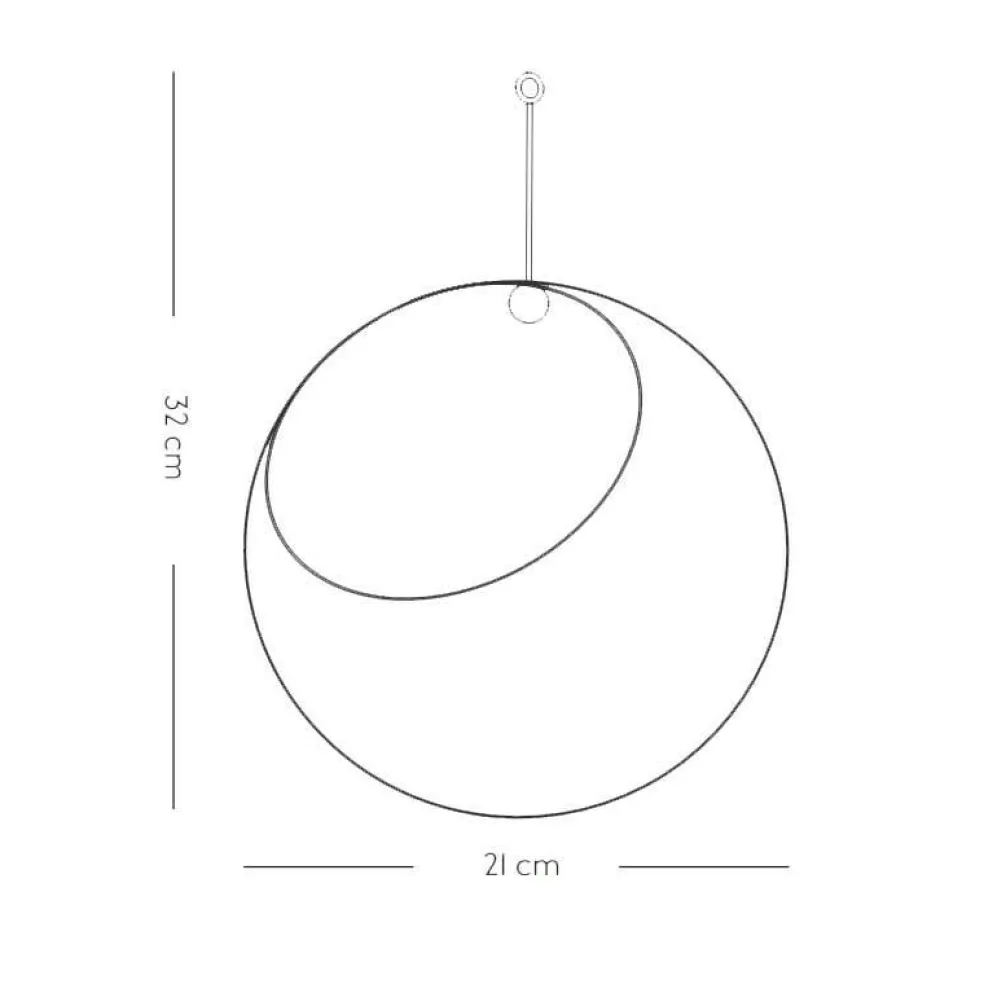 Globe Hängeblumentopf Ø 21cm