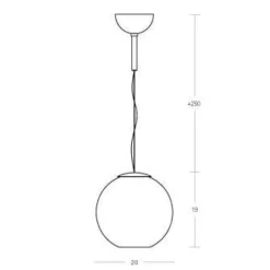 Globo di Luce Pendelleuchte S