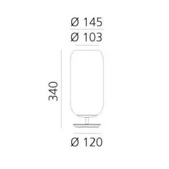 Gople Tavolo Mini Tischleuchte