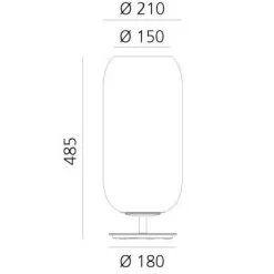 Gople Tavolo Tischleuchte