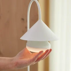 Grasp LED Akkuleuchte tragbar H 47cm