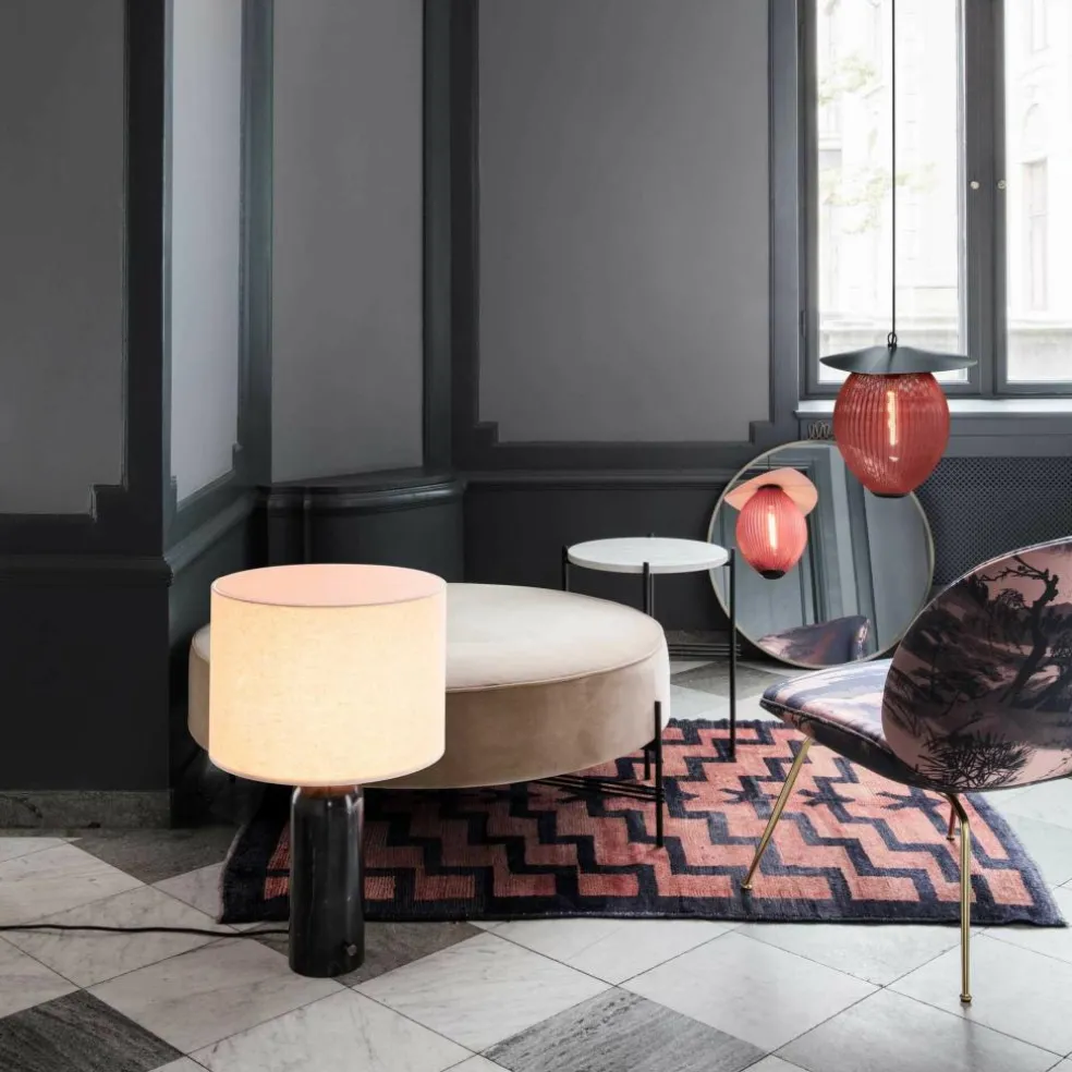 Gravity Tischleuchte L Gestell Marmor