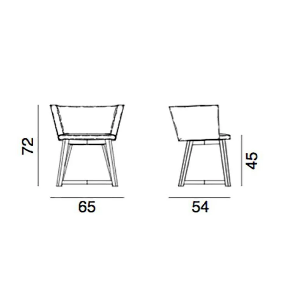 Gray 26 Armlehnstuhl
