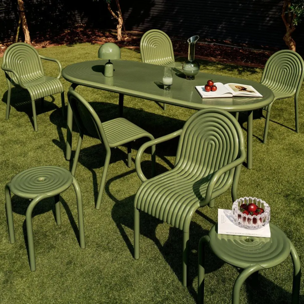 Groove Gartenarmlehnstuhl