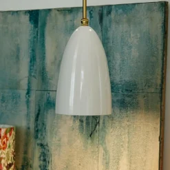 Gräshoppa Pendelleuchte glänzend