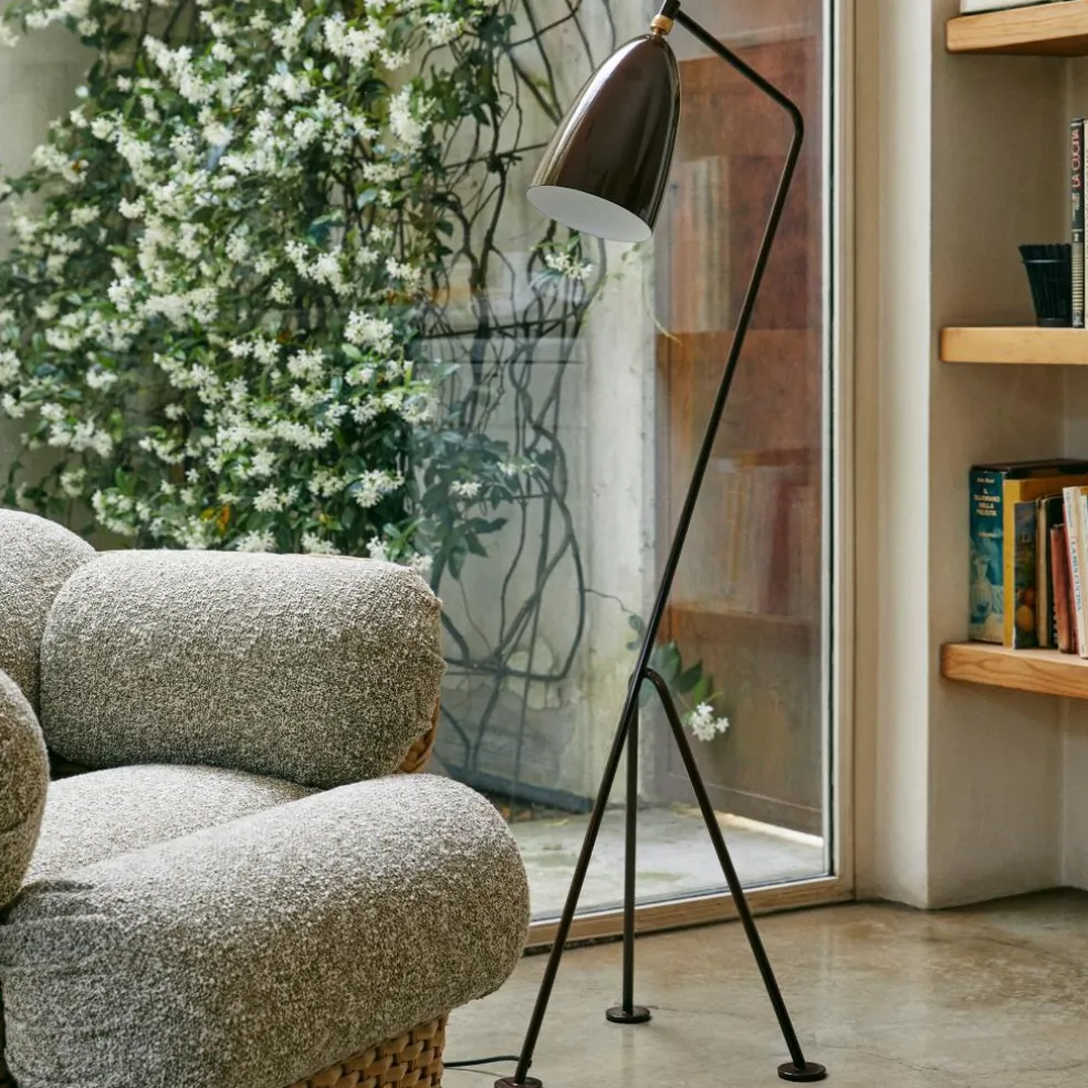 Gräshoppa Stehleuchte glänzend