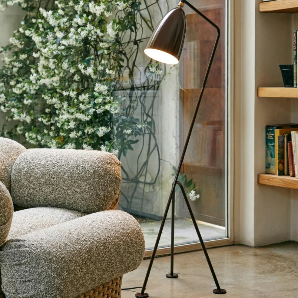 Gräshoppa Stehleuchte glänzend