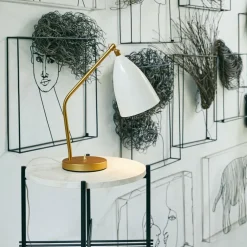 Gräshoppa Tischleuchte glänzend