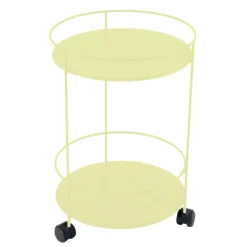 Guinguette Garten-Beistelltisch auf Rollen