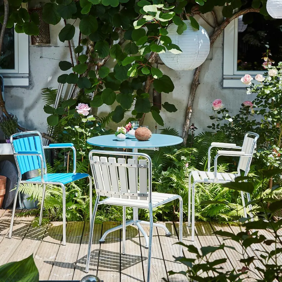 Haefeli Modell 1021 Gartenarmlehnstuhl