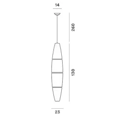 Havana Pendelleuchte/ Wandleuchte
